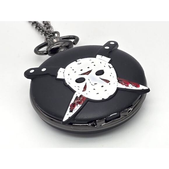 Jason Horror Pocket Watch - Classic Movie Memorabilia, Unique Collector's Item - Picture 6 of 11